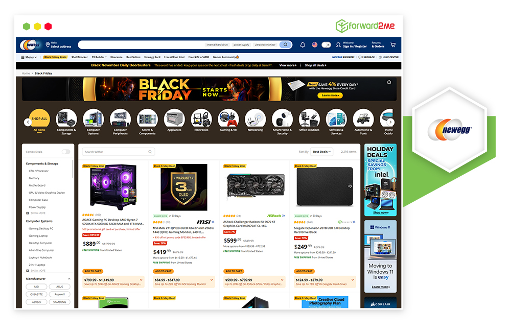 Newegg Black Friday 2025